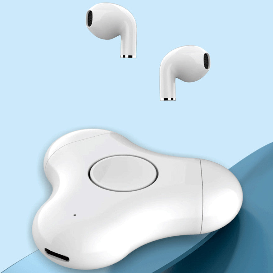 New Multi-Function Headset Wireless Earbuds, Bluetooth Headphones, 2023 Wireless Earphones HiFi Stereo Sound with Mic, Sport Headsets in Ear Hooks for Running Fidget Spinner Bluetooth Fingertip2
