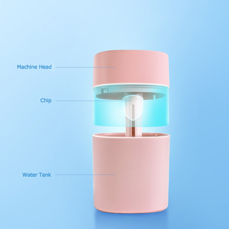 Mini Humidifier With LED Night Light, Cool Mist Humidifier, USB Sprayer Essential Oil Diffuser Air Purifier