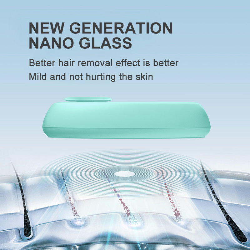 CJEER Crystal Hair Removal Magic Hair Eraser For Women And Men Physical Exfoliating Tool Painless Tool For Legs Back Arms 4