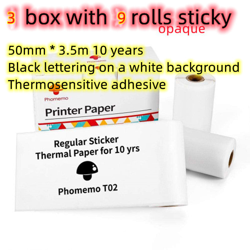 Pocket Printer Portable Mini Thermal Label Printer Home Photo Printer Student Bluetooth Mini Label Printer Price Tag