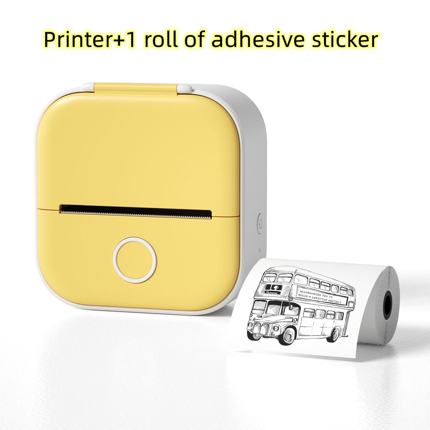 Pocket Printer Portable Mini Thermal Label Printer Home Photo Printer Student Bluetooth Mini Label Printer Price Tag