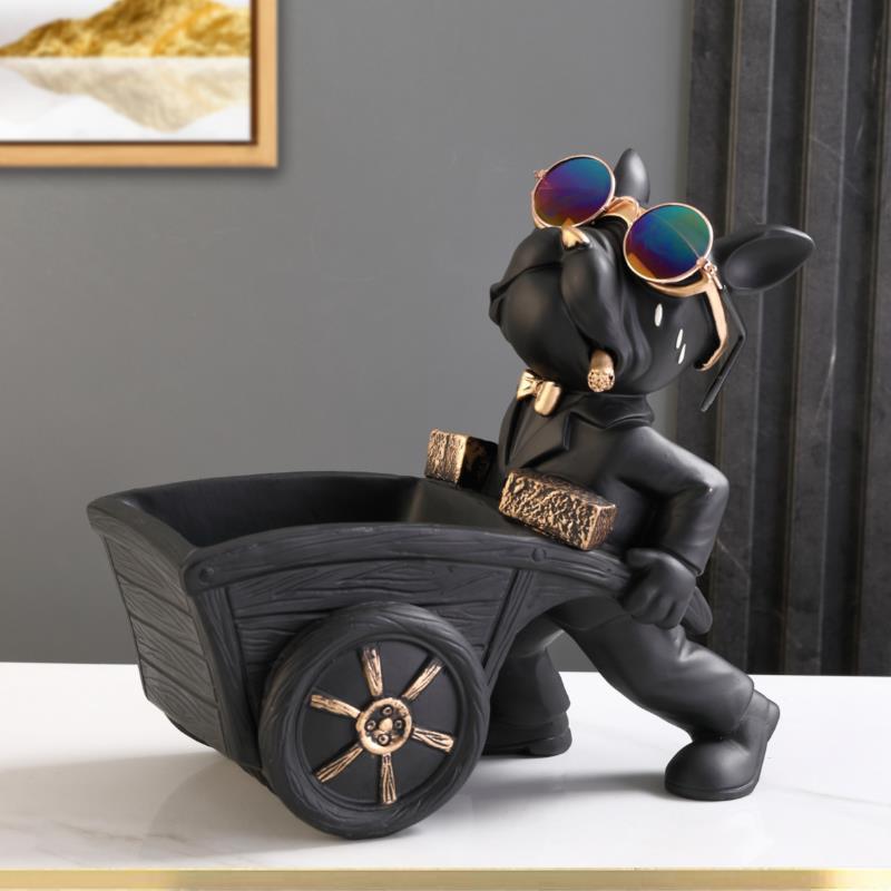 Nordic Decorative Sculpture Entrance Porch To Put Keys To Store Ornaments Dog Decorations