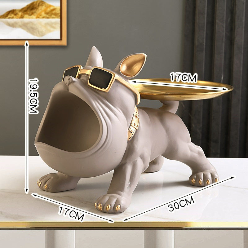 Nordic Decorative Sculpture Entrance Porch To Put Keys To Store Ornaments Dog Decorations