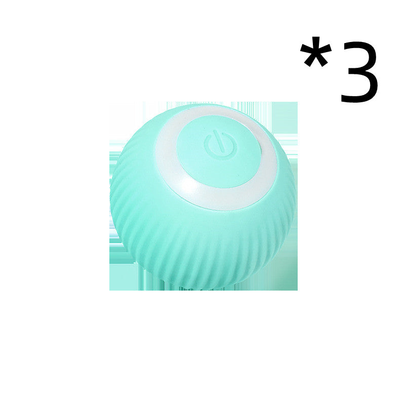 Cat Gravity Intelligent Rolling Ball Tease Toy Pet Automatic Rotating Ball USB Rechargeable for Cats Kitten Kitty Exercise