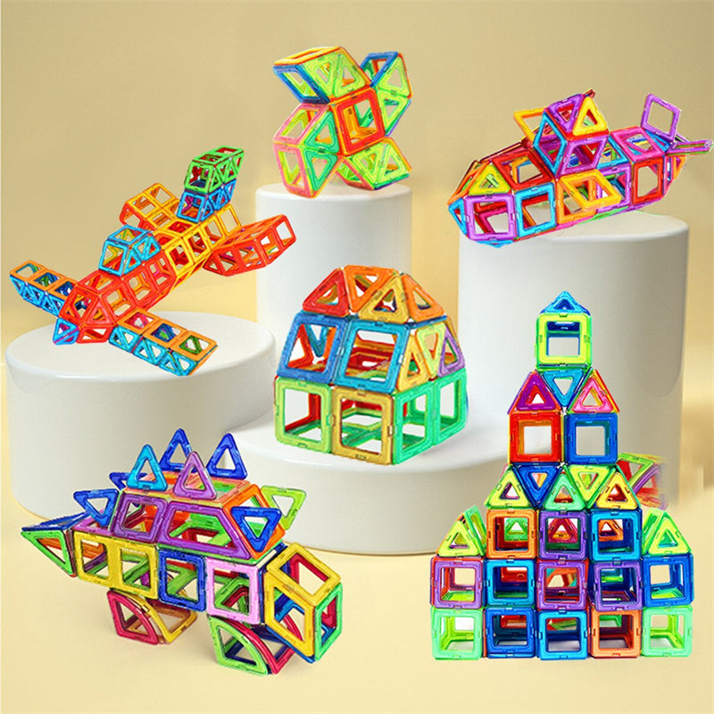 Magnetic Building Blocks DIY Magnets Toys For Kids Designer Construction Set Gifts For Children Toys style