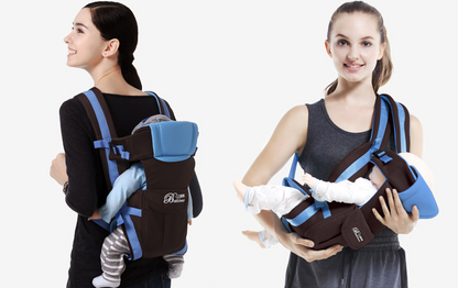 Double Shoulder Baby Carriers Mother and Child Travel Supplies back