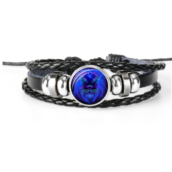 Zodiac Constellation Bracelet Braided Design Bracelet For Men Women Kids 15