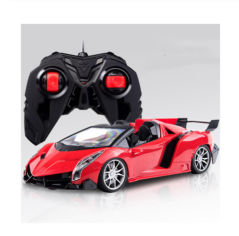 Remote Control Racing Car 116 Model four-way wireless remote control with LED lights Airflow line