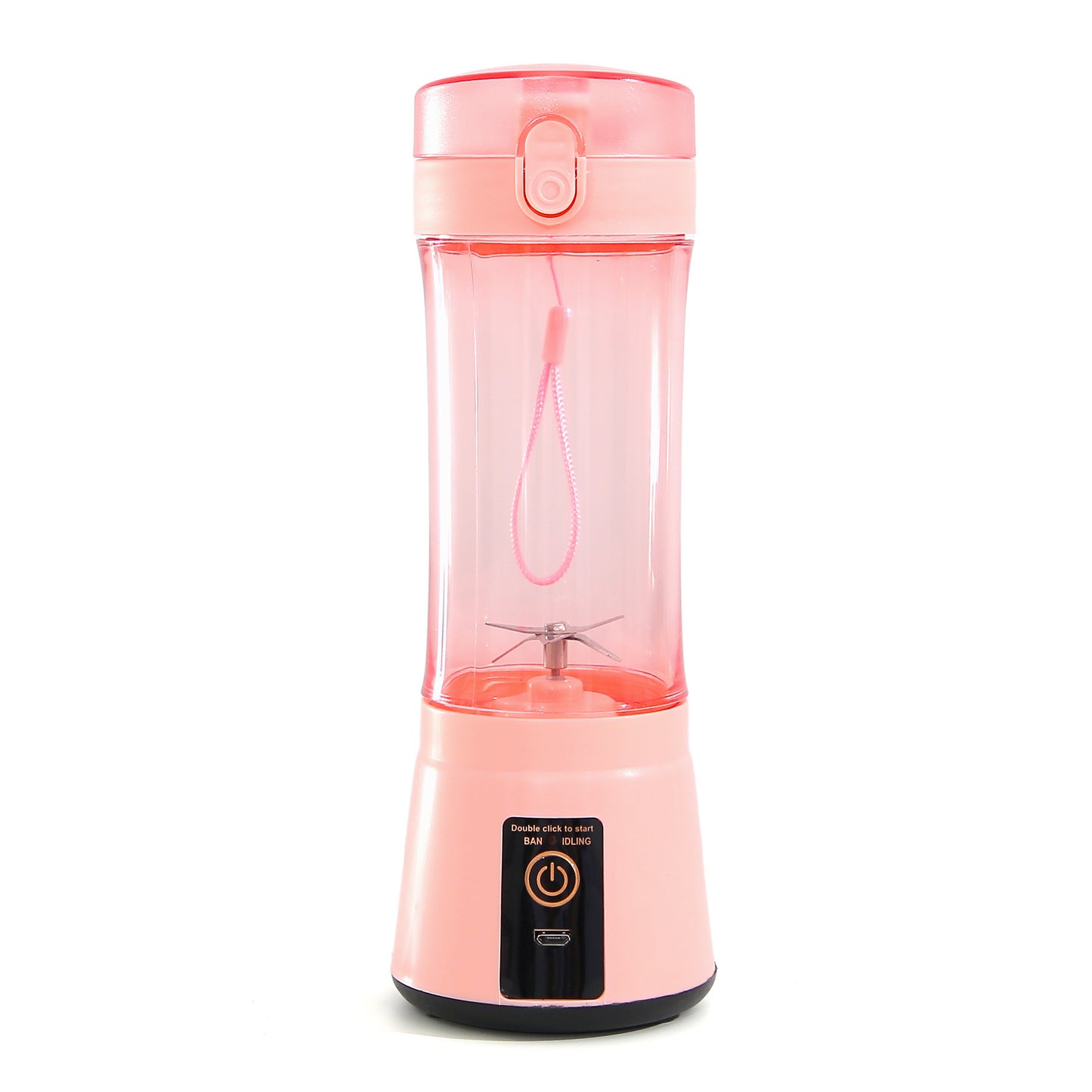 Portable Blender Portable Fruit Electric Juicing Cup Kitchen Gadgets pink