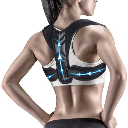 Back Posture Corrector Belt Adjustable Clavicle Spine Back Shoulder Lumbar Men Women Posture Correction