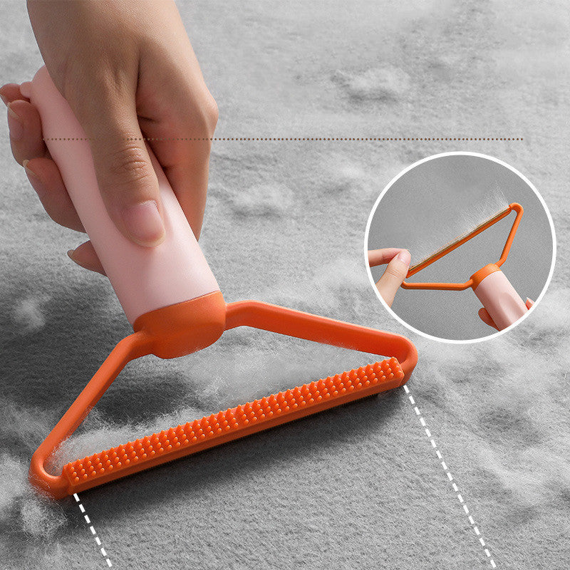 Pet Cat Dog Hair Remover Demitting Comb Double-sided Sofa Clothes Shaver Lint Rollers For Cleaning Pets Comb Brush Removal Mitts Brush3