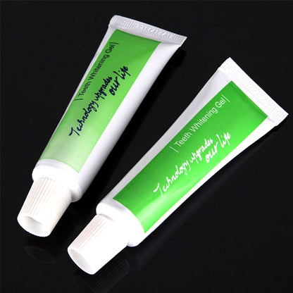 Teeth Whitening Gel, Teeth Whitening Dental Bleaching System Oral Gel Kit Tooth Whitener with Teeth Whitening Light LED