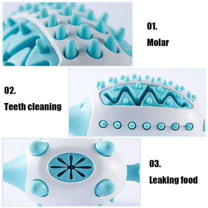 Pet Dog Toy Interactive TPR Leaking Food Toys For Small Large Dogs Chewing Pet Tooth Cleaning