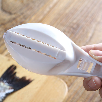 Fish Skin Brush Scraping Fish Scale Brush Grater Quick Disassembly Fish Knife Cleaning Peeling Skin 6