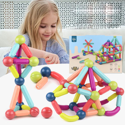 Baby Toys Magnetic Stick Building Blocks Game Set Kids Magnets For Children Magnetic Toy Bricks 4