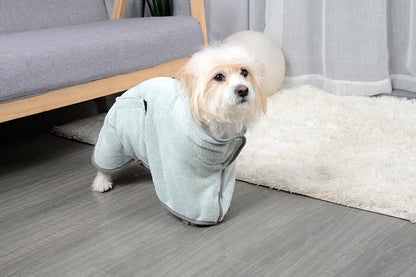 Quick-drying Pet Absorbent Towel Dog Bathrobe Pet Bath Towel  Microfiber Absorbent towel