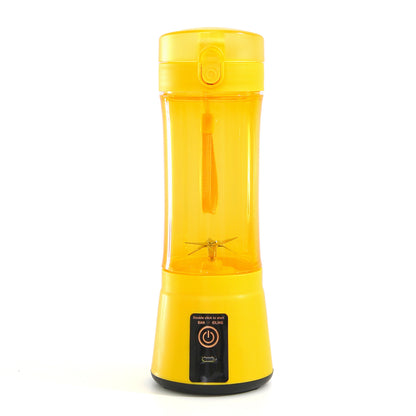 Portable Blender Portable Fruit Electric Juicing Cup Kitchen Gadgets yellow