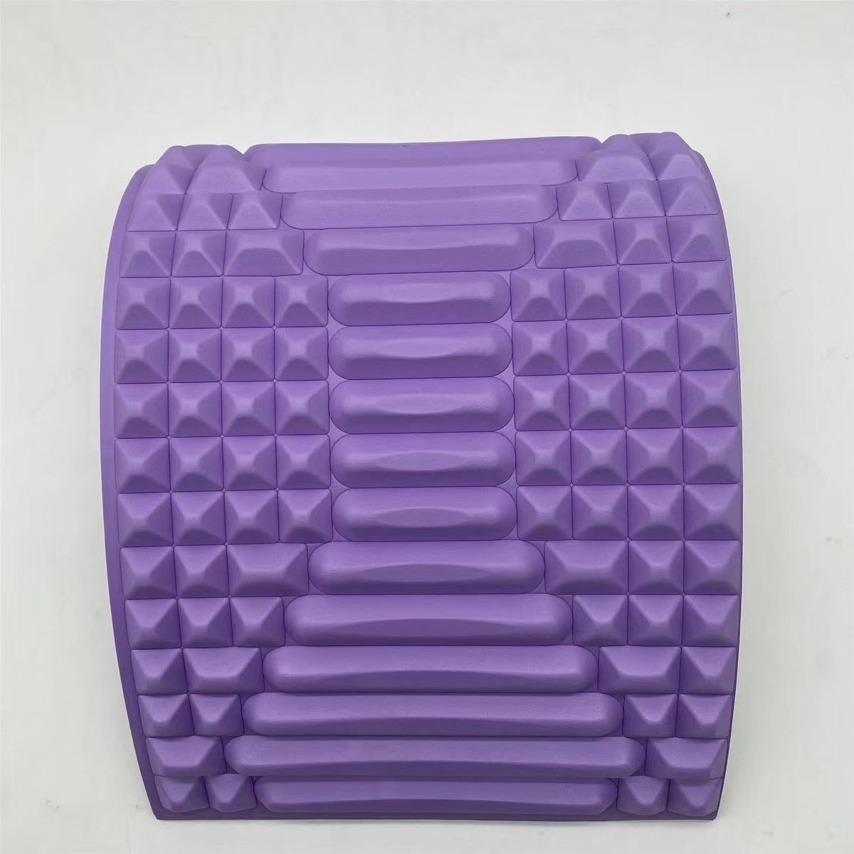 Back Stretcher Pillow Neck Lumbar Support Massager For Neck Waist Back Sciatica Herniated Disc Pain Relief Massage Relaxation purple