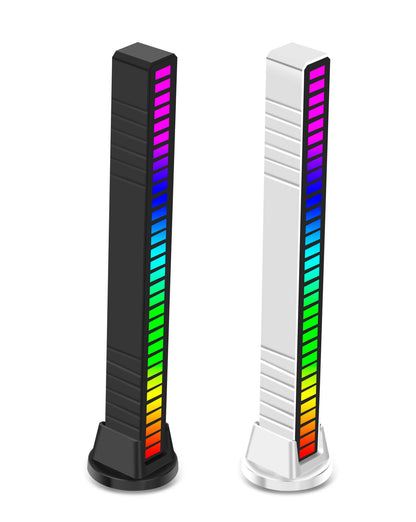 LED Strip Light Sound Control Pickup Rhythm Light Music RGB Colourful Tube USB mix