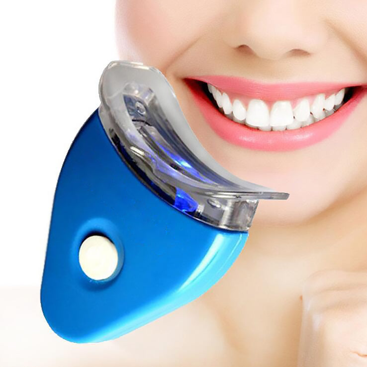 Teeth Whitening Gel, Teeth Whitening Dental Bleaching System Oral Gel Kit Tooth Whitener with Teeth Whitening Light LED