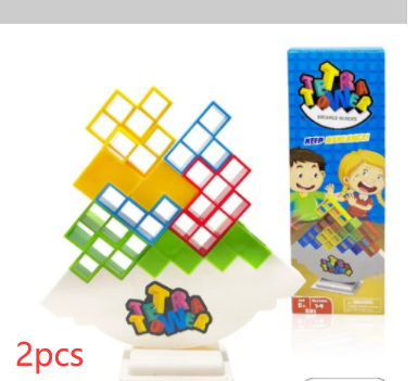 Balance Stacking Board Games Kids Adults Tower Block Toys For Family Parties Travel Games Boys Girls Puzzle Building Blocks Toy