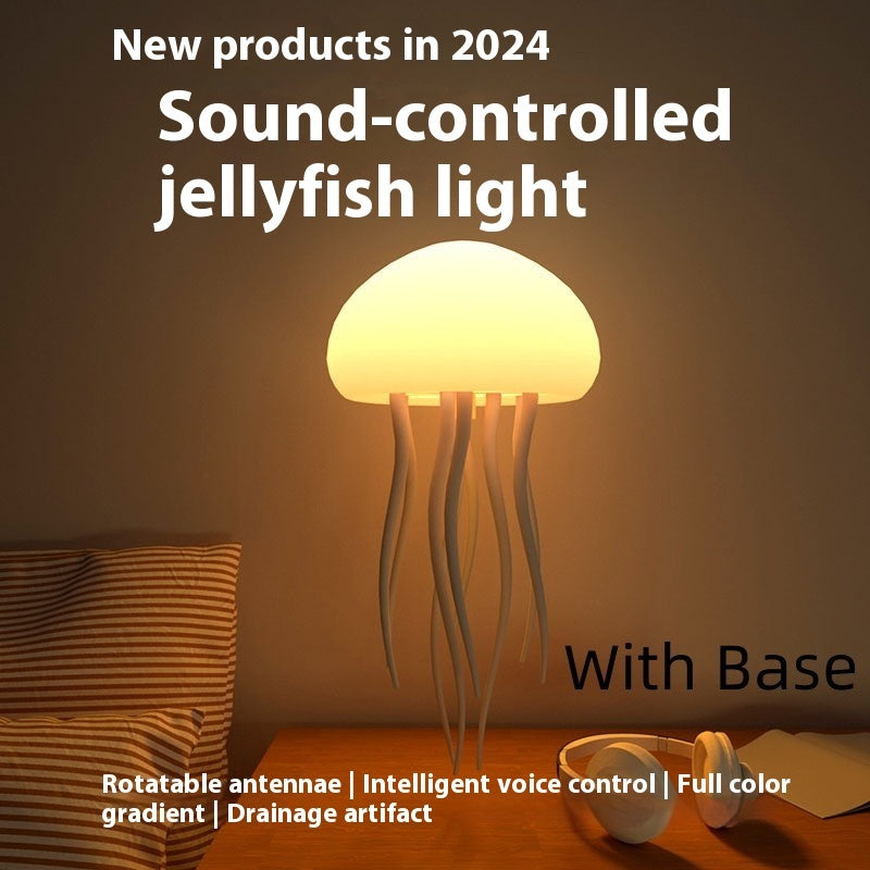 Jellyfish Mood Lamp LED Jellyfish Night Light Portable Jellyfish Decorations