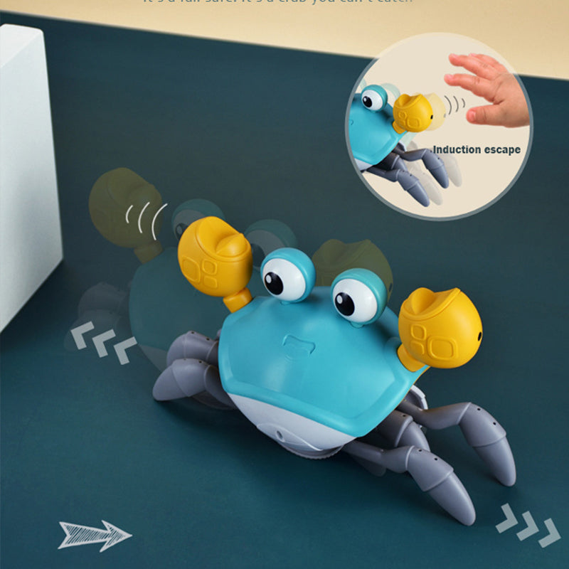 Induction Escape Crab Rechargeable Electric Pet Musical Toys Children's Toys Birthday Gifts Interactive Toys Learn To Climb Toys1