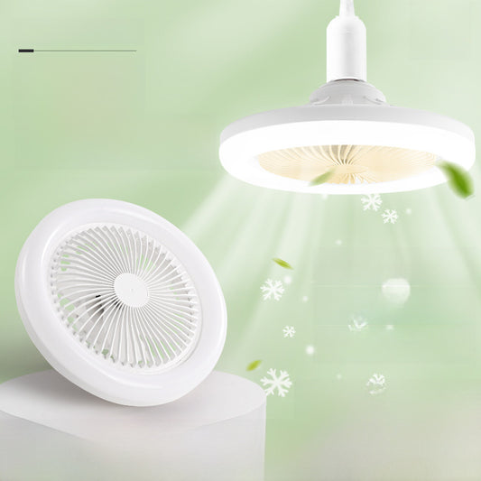 Led Fan Bulb E27 Screw Connection Bulb Lamp With Fan Multi-speed Adjustment