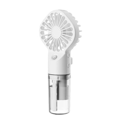 Strong Power Spray Humidification Small Fan Humidification Usb Charging Portable