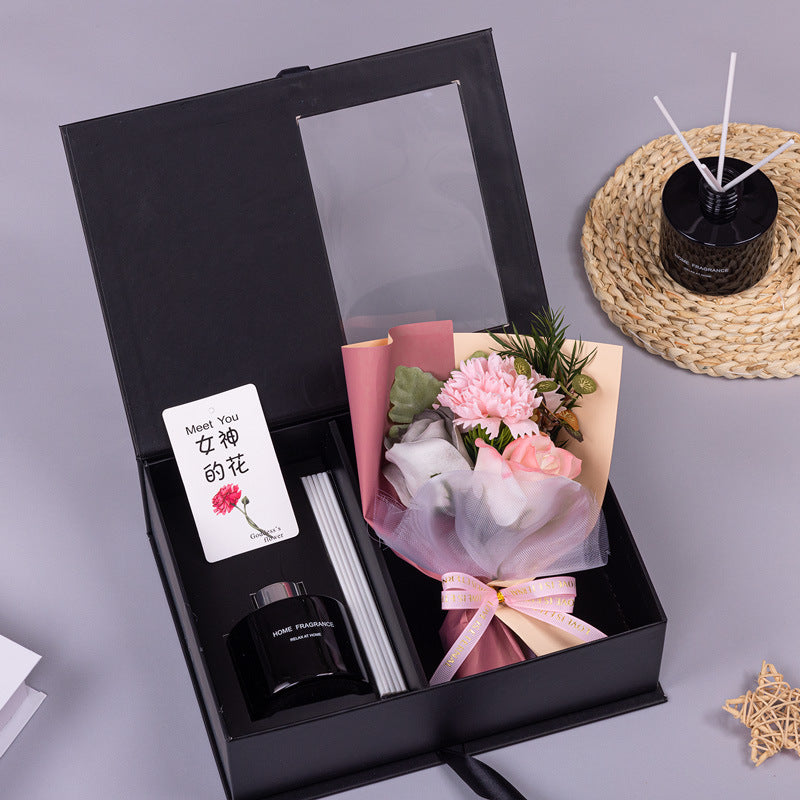 Valentine's Day Soap bouquet Gift For Friends Practical Aromatherapy Gift Set Accompanying Gift For Girlfriend