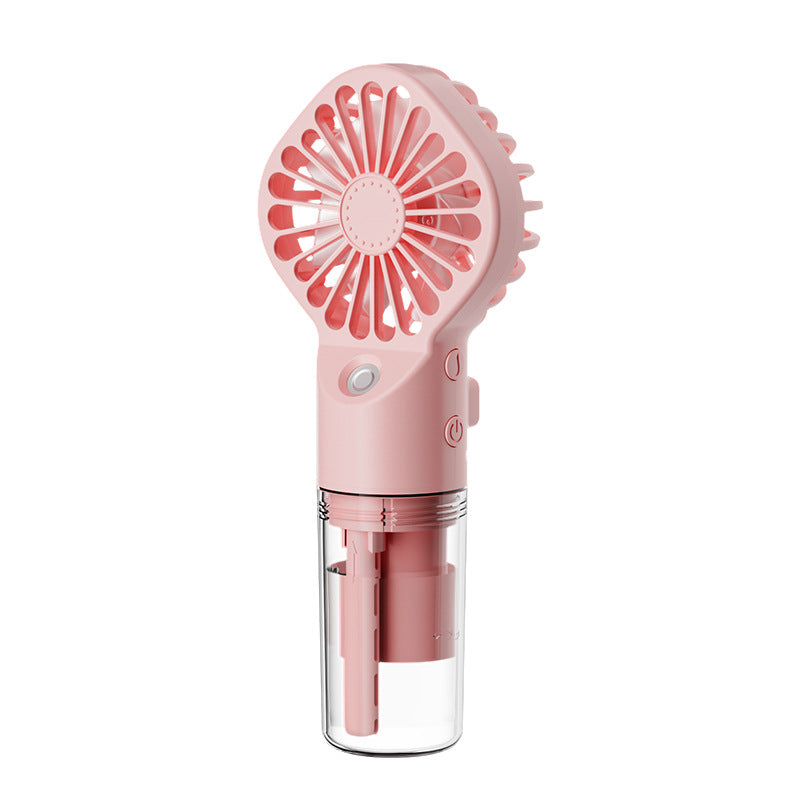 Strong Power Spray Humidification Small Fan Humidification Usb Charging Portable