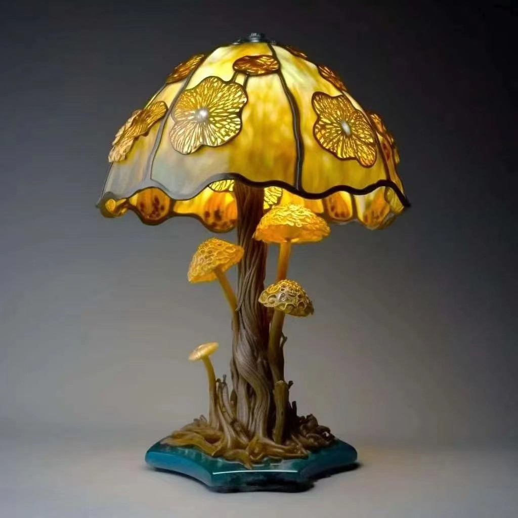 Colourful Different Shapes of Mushroom Table Lamp 9