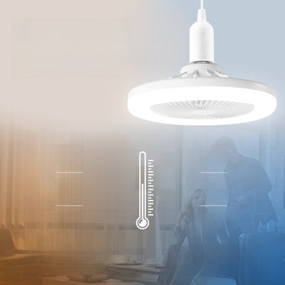 Led Fan Bulb E27 Screw Connection Bulb Lamp With Fan Multi-speed Adjustment