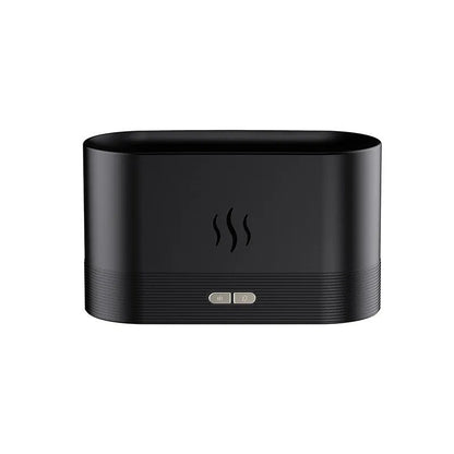 Perfume Humidifier Ultrasonic Air Humidifier With LED Lighting Simulation Colourful Flame Fragrance Machine