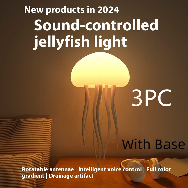 Jellyfish Mood Lamp LED Jellyfish Night Light Portable Jellyfish Decorations