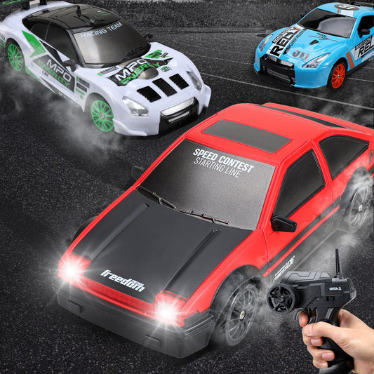 2.4G Drift Rc Car 4WD RC Drift Car Toy Remote Control GTR Model AE86 Vehicle Car RC Racing Car Toy For Children Gifts