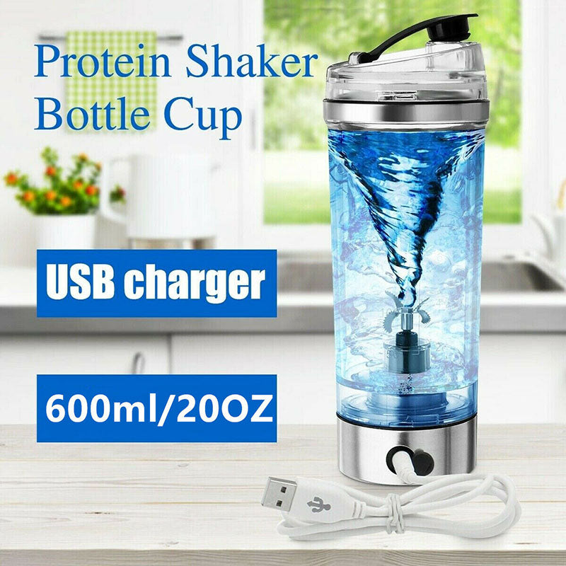 Electric Protein Shake Stirrer USB Shake Bottle Milk Coffee Blender Kettle Sports And Fitness Charging Electric Shaker Cup1