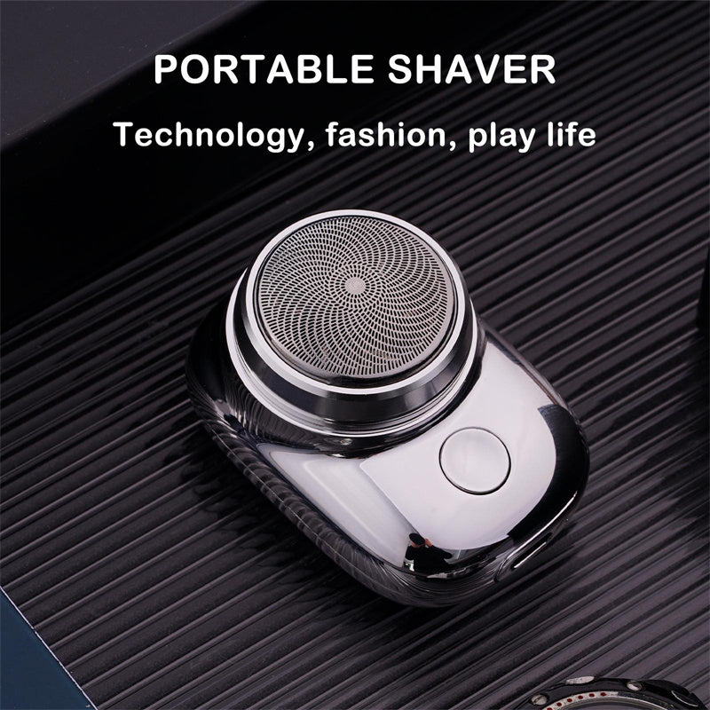 Mini-Shave Portable Electric Shaver,Electric Razor for Men, Pocket Size Portable Shaver Wet and Dry Men's Razor Rechargeable Shaver for Travel Painless Small Size Machine