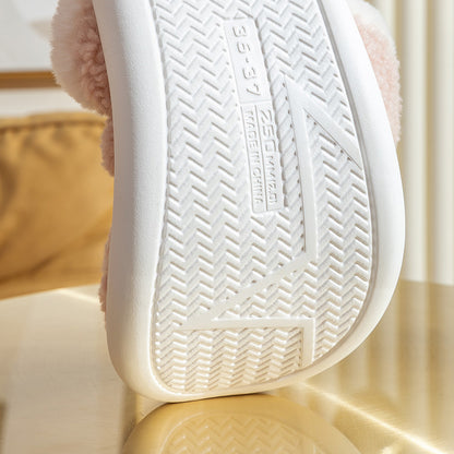 Christmas Shoes Winter Home Slippers Elk Soft Cosy Bedroom Slipper Slip On House Shoes
