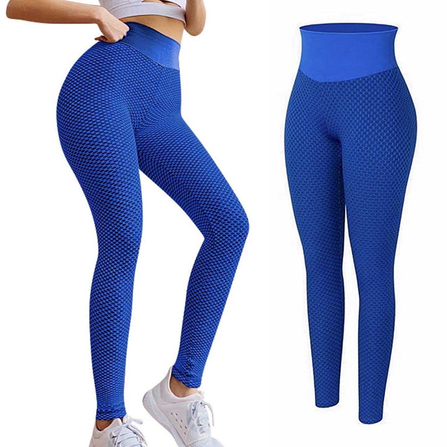 TIK Tok Leggings Women Butt Lifting Workout Tights Plus Size Sports High Waist Yoga Pants 1