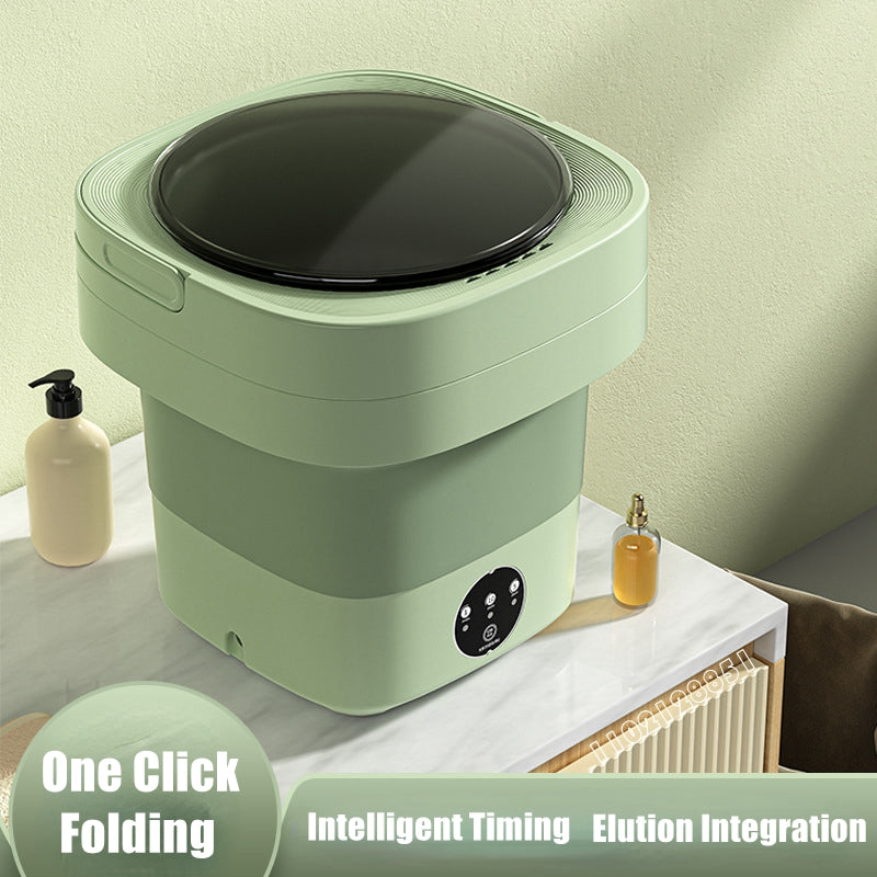 Mini Foldable Washing Machine Portable Washing Machine Big Capacity 3 Models With Spinning Dry Gadgets top