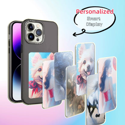 E-ink Screen Phone Case Unlimited Screen Projection Personalized Phone Cover Battery Free faax3