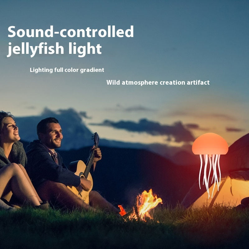 Jellyfish Mood Lamp LED Jellyfish Night Light Portable Jellyfish Decorations  1