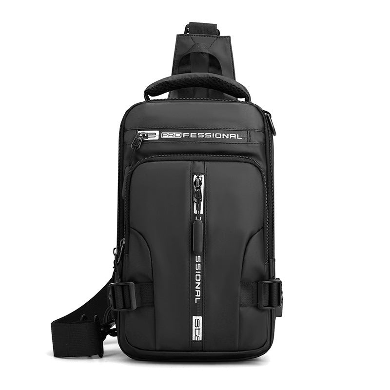 Crossbody Bags Men Multifunctional Backpack Shoulder Chest Bags back