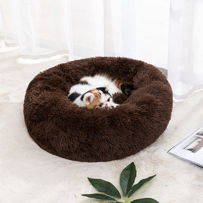 Winter Warm Pet Bed Pet Supplies Cat, Dog Pet Bed brown