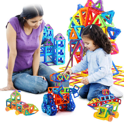 Magnetic Building Blocks DIY Magnets Toys For Kids Designer Construction Set Gifts For Children Toys 4