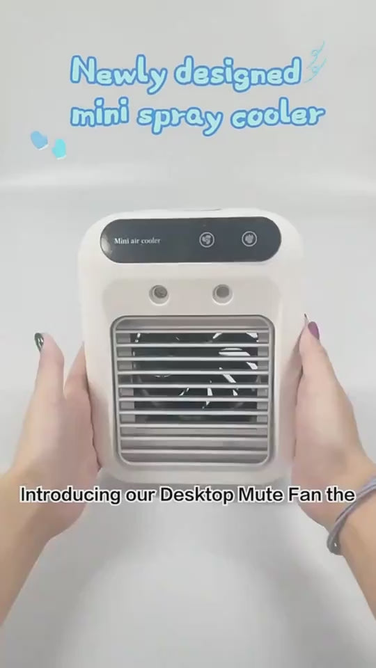 Air Conditioner Air Cooler Fan Water Cooling Fan  For Room Office Portable video