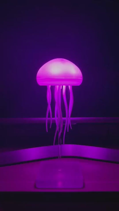 Jellyfish Mood Lamp LED Jellyfish Night Light Portable Jellyfish Decorations  faax 2