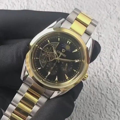 Faax Men's Business Mechanical Watches vid1