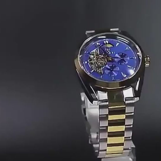 Faax Men's Business Mechanical Watches Men's Business Mechanical Watches vid